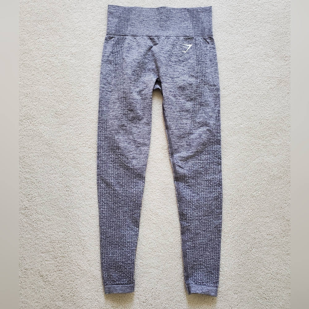 Gymshark Heather Gray Leggings szS